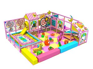 Zona infantil zona comercial infantil usada en juegos de patio interior venta KP-150519
