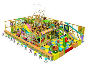 Venta al por mayor de colores Juego suave Estructuras Equipo de juego Patio interior Equipos precios KP-151026