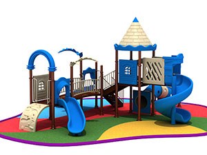 Nuevo patio de recreo comercial, equipo de juegos al aire libre en venta TQ-HY305