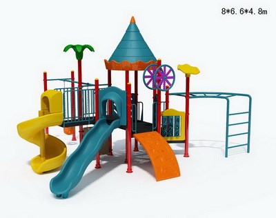 Equipo de juegos infantiles al aire libre paraíso TQ-HY332