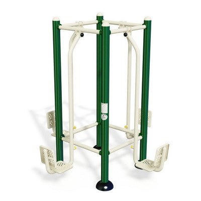 Equipo para ejercicios al aire libre Prensador de piernas con asiento triple TQ-JSQ057