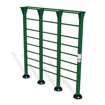 Estación de escalada de acero galvanizado Equipos de gimnasio al aire libre Equipos de gimnasio al aire libre TQ-JSQ110