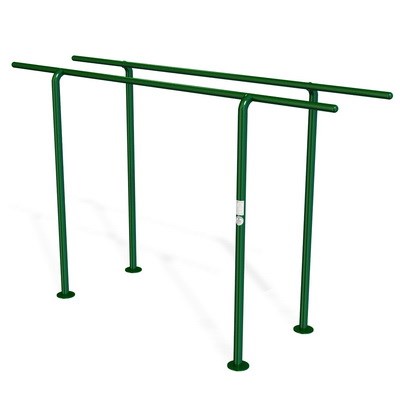 Barras paralelas TQ-JSQ094 de la máquina del ejercicio del parque
