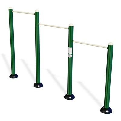 Máquina de ejercicios Park 3 personas Chin Up TQ-JSQ097