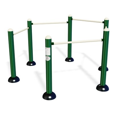 Máquina de ejercicios del parque para 5 personas Chin Up TQ-JSQ099