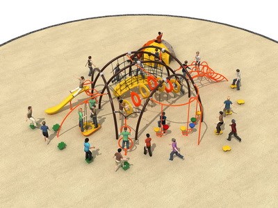 patio de juegos de cuerda puente en venta TQ-TN001
