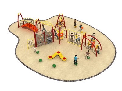 cuerda de escalada parque infantil TQ-TN004
