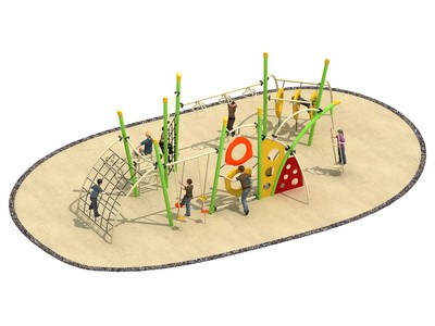 puente para cuerdas juegos infantiles TQ-TN026