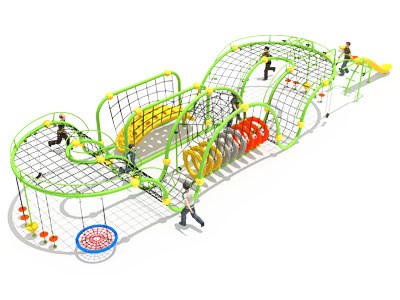escalador de cuerda para parque infantil TQ-PW004
