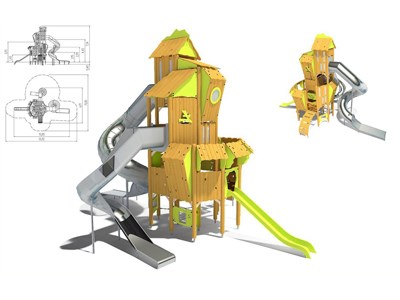 NUEVOS paseos de diversión juegos al aire libre juegos de medusas felices en venta TQ-FB327