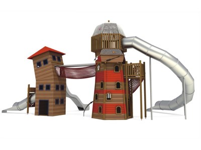 Parque de diversiones para niños y equipo de juegos para niños al aire libre Área de juegos para niños para jardín de infancia TQ-FB328