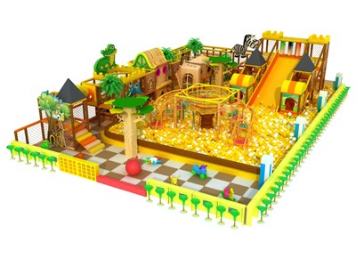 Venta caliente de alta calidad para niños en el patio interior con piscina de bolas TQ-TQB170519T2