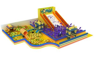 La cantidad mínima es 1 Juego de juegos para niños pequeños Área de juegos interior TQ-TQB170610T1
