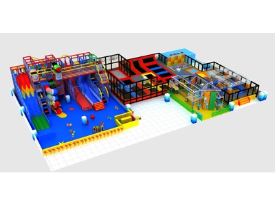 Cheer Amusement Forest Themed patio interior para niños TQ-TQB170828T1