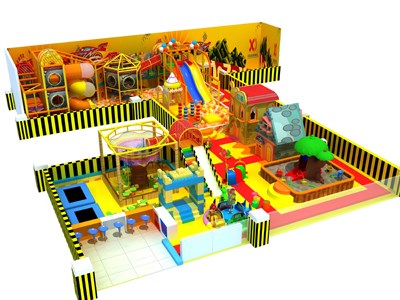 Juguete para niños parque de atracciones profesional equipo multifuncional zona de juegos interior TQ-TQB171010T1