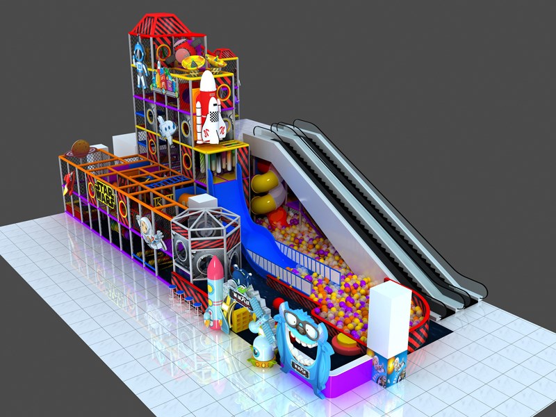 El mejor equipo de juegos de interior, barato y colorido para juegos infantiles TQ-TQB171120T2