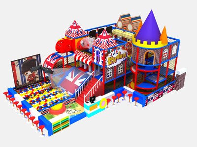Equipo ecológico de interior para niños pequeños y aptos para el medioambiente seguro Zona de juegos interior TQ-TQB180301T29