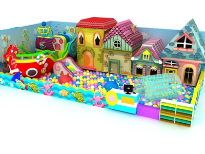 Zona de juegos cubierta para niños, Zona de juegos interior barata, juegos para equipos de juegos en China TQ-TQB180517T1